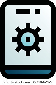 setting vector design icon for download. Eps