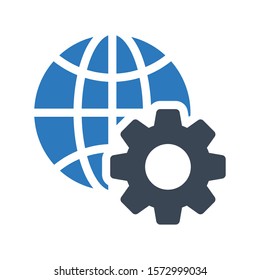 setting vector glyph color icon 