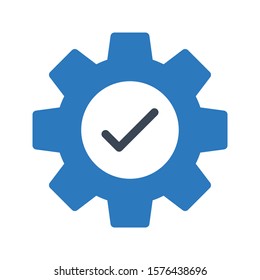 setting vector glyph color icon 