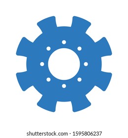 setting vector glyph color icon 