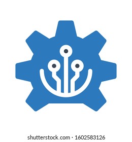 setting vector glyph color icon 