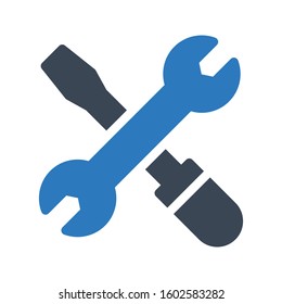 setting vector glyph color icon 