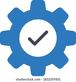 Farbsymbol der Vektorgrafik 