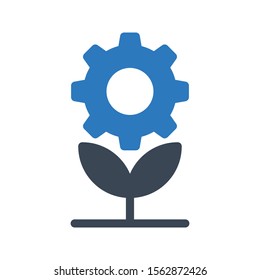 setting vector glyph colour icon 