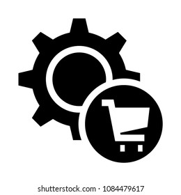 setting vector glyphs icon