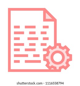 setting vector icon