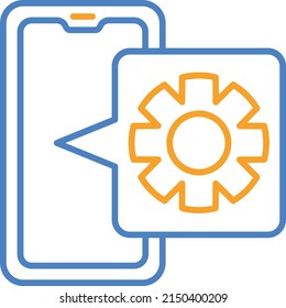 Setting vector icon. Can be used for printing, mobile and web applications.