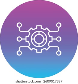 Setting vector icon. Can be used for printing, mobile and web applications.