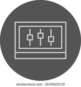 Setting Vector Icon Design Symbol
