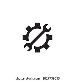 setting vector icon design template