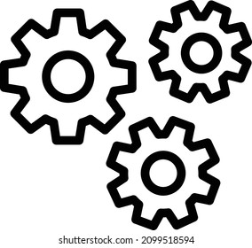 Setting Vector Icon Desing Illustration