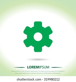 Setting vector icon for web and mobile