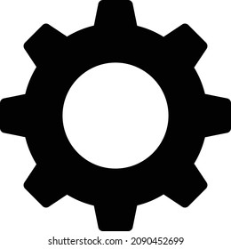setting vector illustration isolated on a transparent background. glyph vector icons for concept or web graphics.