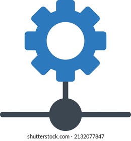 setting vector illustration isolated on a transparent background. glyph vector icons for concept or web graphics.