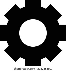 setting vector illustration isolated on a transparent background. glyph vector icons for concept or web graphics.