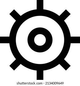 setting vector illustration isolated on a transparent background. stroke vector icons for concept or web graphics.