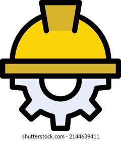 setting Vector illustration on a transparent background. Premium quality symbols. Stroke vector icon for concept and graphic design.