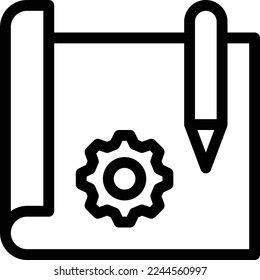 setting Vector illustration on a transparent background. Premium quality symmbols. Thin line vector icons for concept and graphic design.