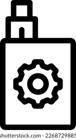 Einstellung der Vektorgrafik auf transparentem Hintergrund. Hochwertige Symbole. Dünne Vektorsymbole für Konzept und Grafikdesign.