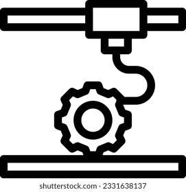 setting Vector illustration on a transparent background. Premium quality symbols. Stroke vector icon for concept and graphic design.