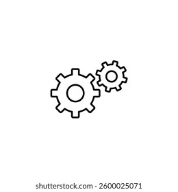 Setting vector line icon icons design
