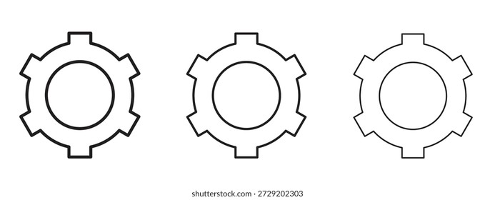 Symbolsymbol der Schaltfläche Einstellungen für Info-Grafik, Design-Elemente und Websites