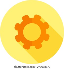 Settings, controls, options icon vector image. Can also be used for phone and communication. Suitable for use on web apps, mobile apps and print media.