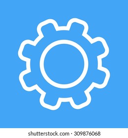 Settings, controls, options icon vector image. Can also be used for phone and communication. Suitable for use on web apps, mobile apps and print media.