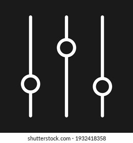 Preferencias, controles, toggles, modificadores de la imagen vectorial de iconos. También se puede utilizar para el soporte al cliente y la interfaz de usuario. Idóneo para aplicaciones web, aplicaciones móviles y medios impresos.
