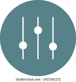 Preferencias, controles, toggles, modificadores de la imagen vectorial de iconos. También se puede utilizar para el soporte al cliente y la interfaz de usuario. Idóneo para aplicaciones web, aplicaciones móviles y medios impresos.
