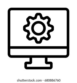 Settings display icon