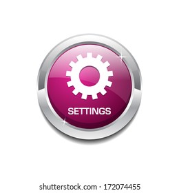 Settings Gear Circular Vector Icon Design