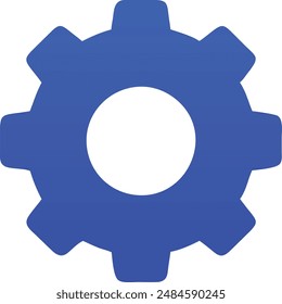 Settings Gear Icon High Quality illustration