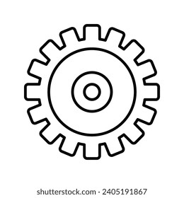 Settings, gear, optimization icon, Perfect use for print media, web, stock images, commercial use or any kind of design project.