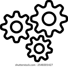 settings gear setting management operation gears option cogs 4660