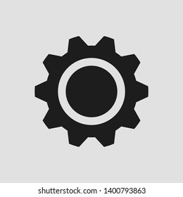 Settings, gear - vector illustration	