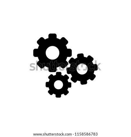 settings gears icon