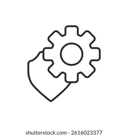 settings icon collection .design style with background