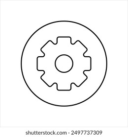 settings icon, color can be changed according to needs