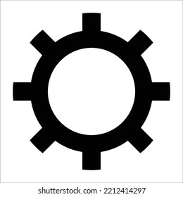 settings icon design graphic design template
