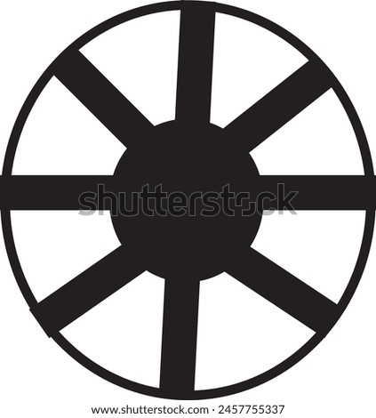 settings icon design shap eps