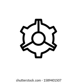 settings icon design template illustration vector eps - 10