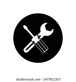 settings icon design template vector
