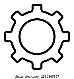 Settings Icon Element For Design