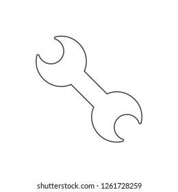 settings icon. Element of web for mobile concept and web apps icon. Thin line icon for website design and development, app development