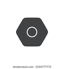 Ícone de configurações plano e design de conjunto simples