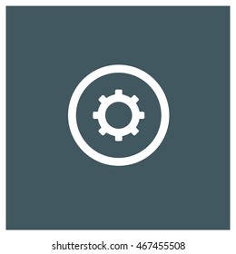 settings icon, gear icon, flat web, material icon, ios icon, image jpg, vector eps