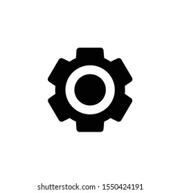 Settings Icon, Gear Logo, E-Commerce Symbol .

