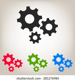 Settings icon - the gear wheels