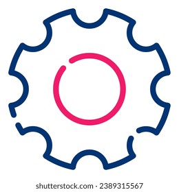 Ilustración de iconos de configuración para UIUX, web, app, infografía, etc